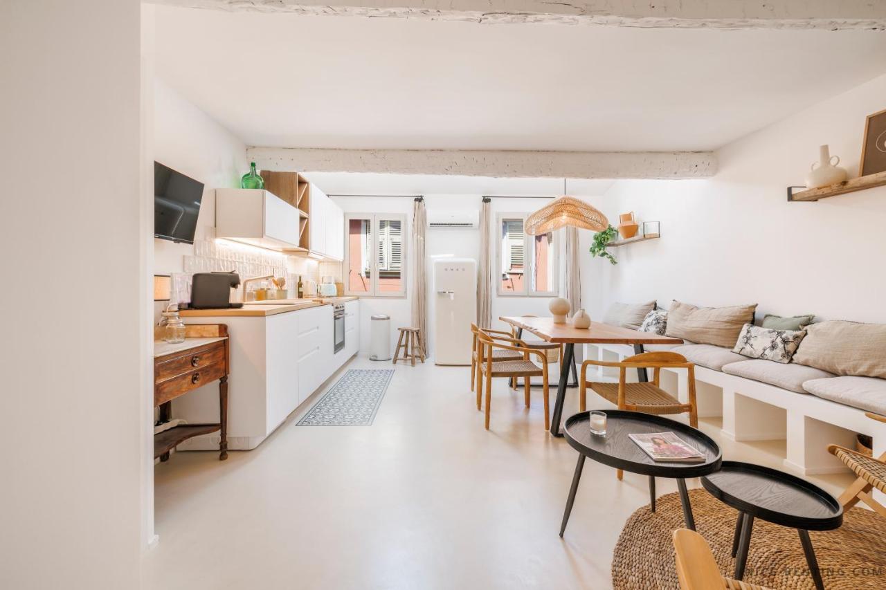 Nice Renting - Neuve - Luxury Triplex Old Town Massena Garibaldi - 4 Bedroom - Ac Exteriör bild