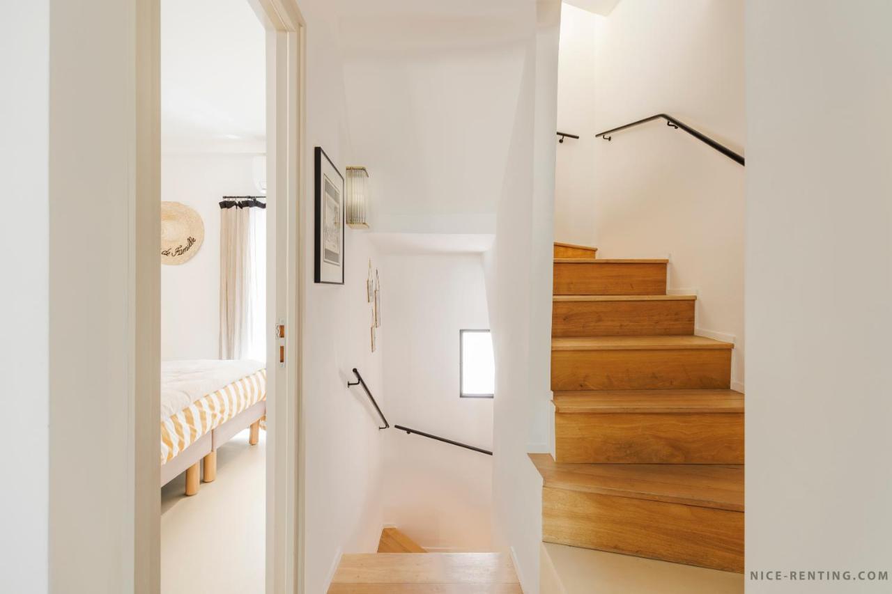 Nice Renting - Neuve - Luxury Triplex Old Town Massena Garibaldi - 4 Bedroom - Ac Exteriör bild