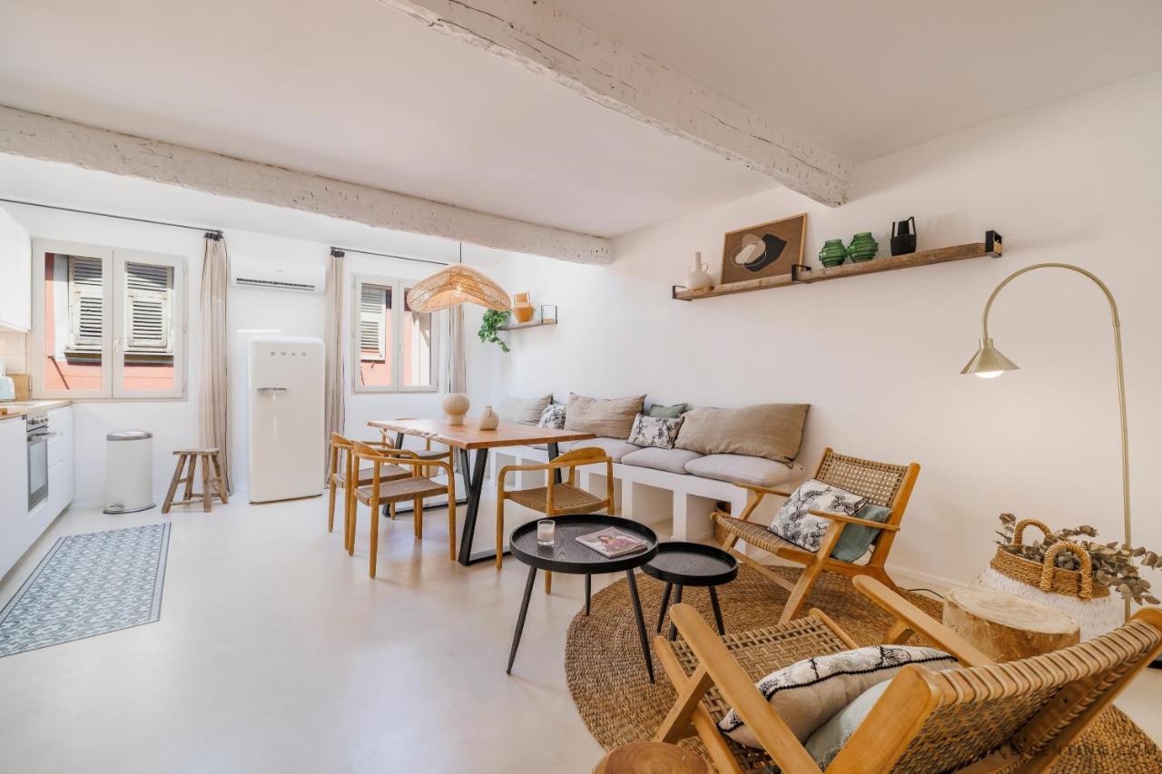 Nice Renting - Neuve - Luxury Triplex Old Town Massena Garibaldi - 4 Bedroom - Ac Exteriör bild